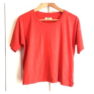 Madewell Boxy Crop Tee